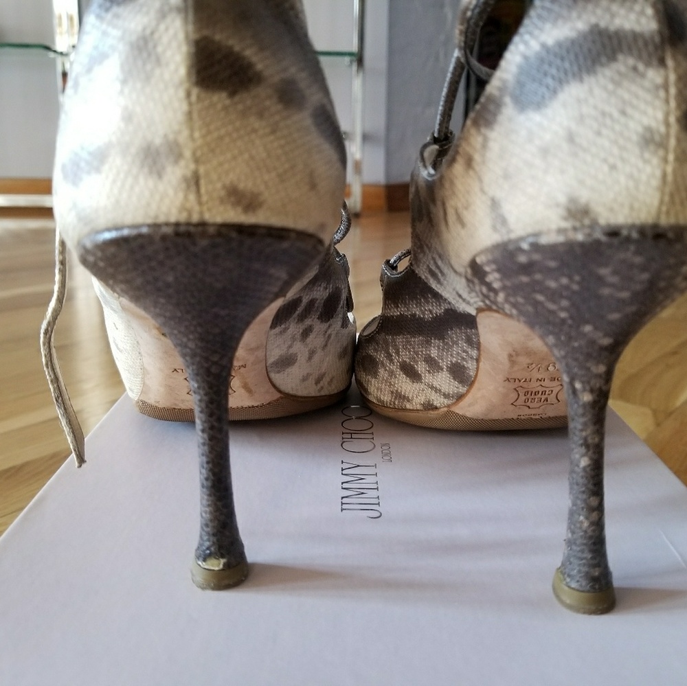 Jimmy Choo Strappy Heels - Picture 3 of 6